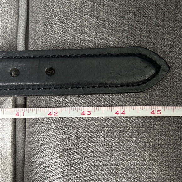 Dickies Black Belt Bag Strap with Silver Buckle - Picture 4 of 5